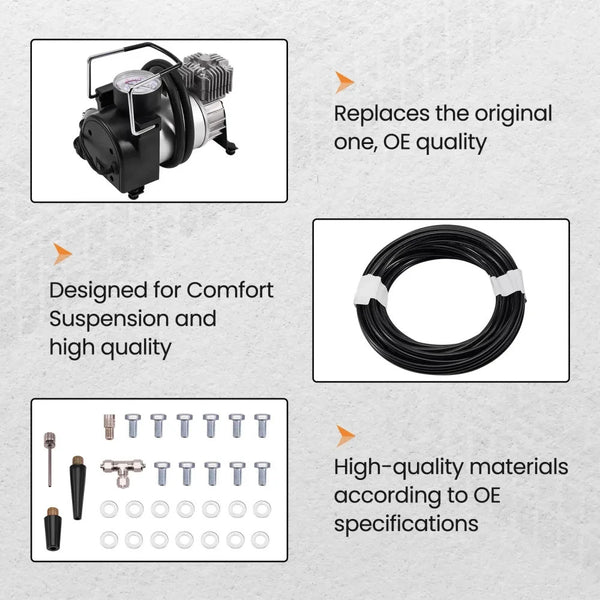 MXPR Air Suspension Spring KIT + Compressor Mercedes Sprinter 06-20 4T