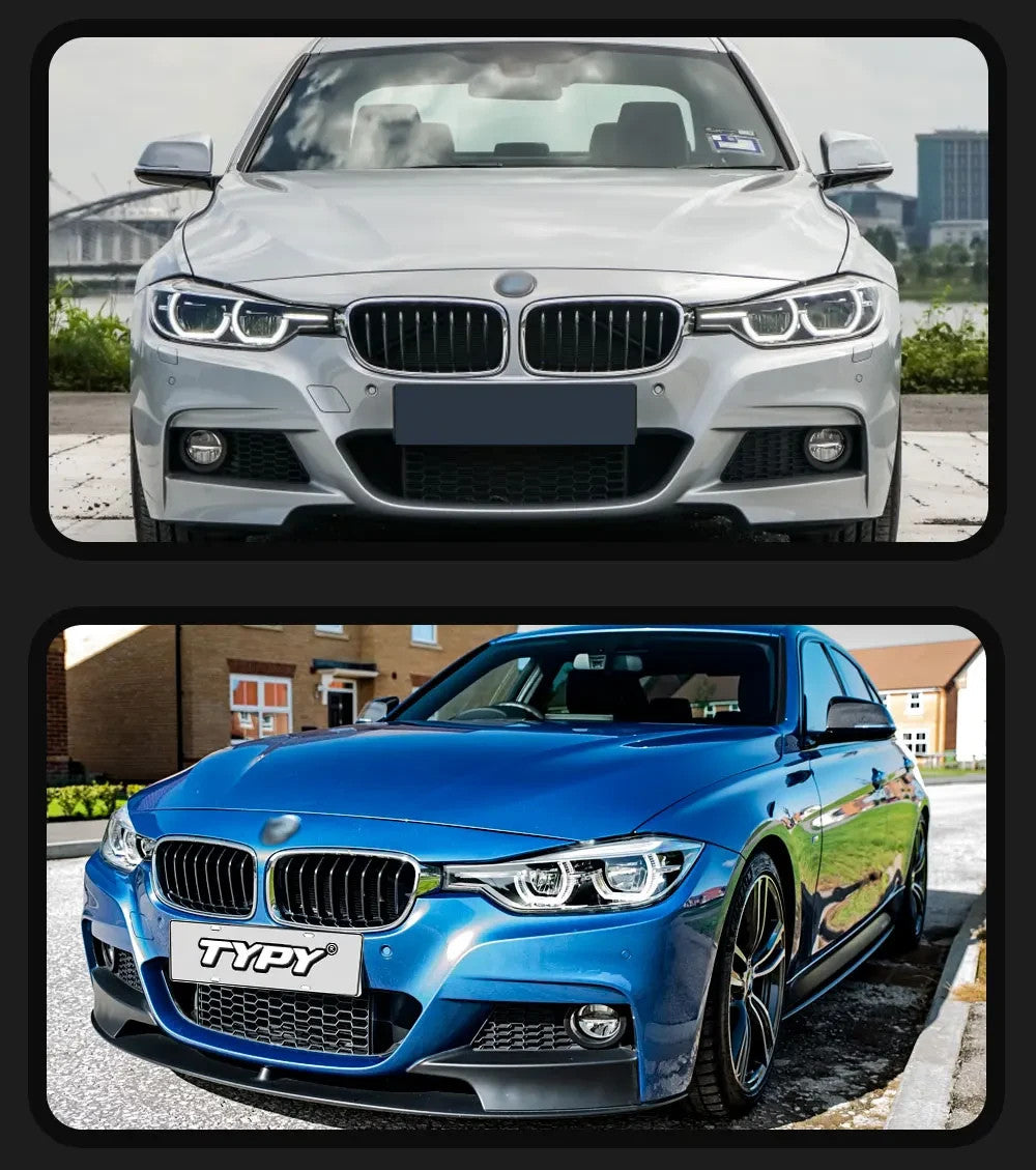 TYPY Pair 12-19 BMW 3 Series F30 LED DRL Dynamic Headlights OE Halogen / Xenon