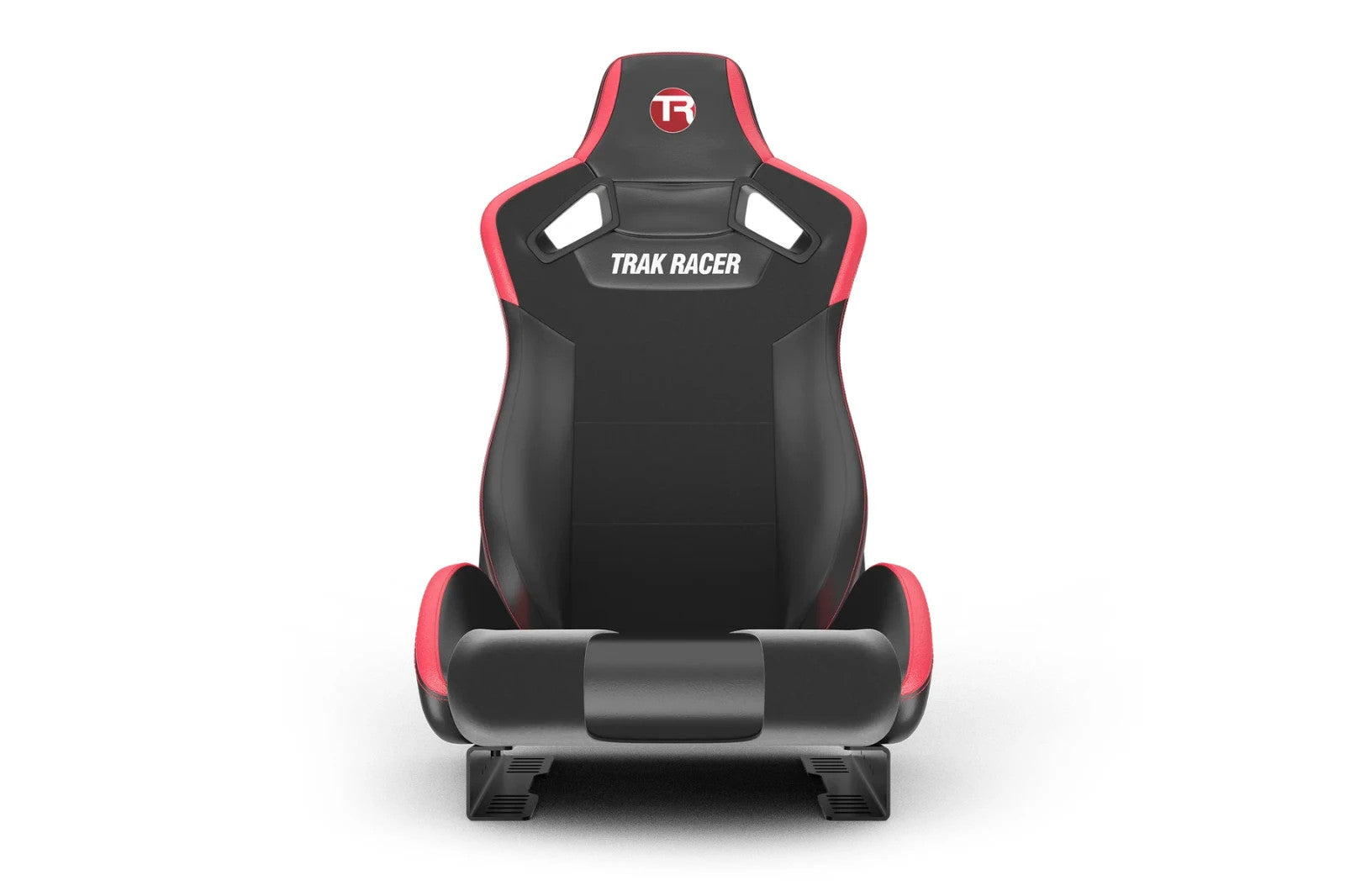 Trak Racer Sim Driving Simulator x1 Ind Bucket Seat Racing Alcantara Red Black