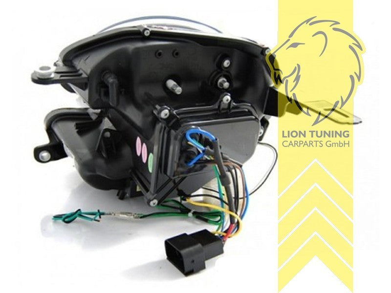 LT LED DRL Lightbar Halo Ring Headlights Mini Cooper JCW Mini One R56 R57 LHD