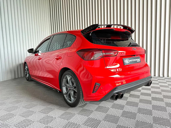 Motordrome Design Rear Wing Boot Roof Spoiler Ford Focus Mk4 Hatchback 2018+