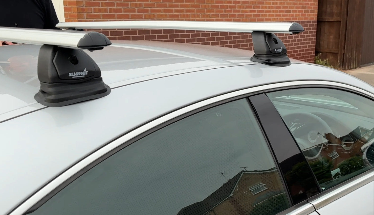 SUMMIT Premium Roof Rack Bars MERCEDES CLS C219 C218 2004-2018 Roof Tent Rated