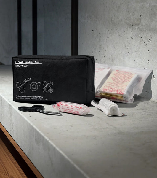 Genuine Porsche fabric bag Complete First aid kit 911 Boxster Cayman luggage