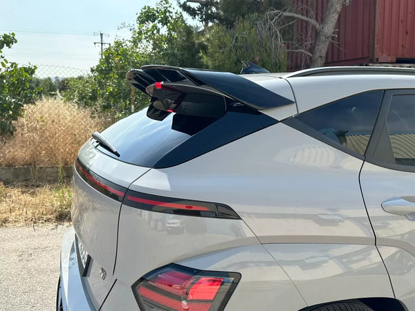 Motordrome Rear Wing Spoiler Hyundai Kona N-Line Mk2 Gloss Black