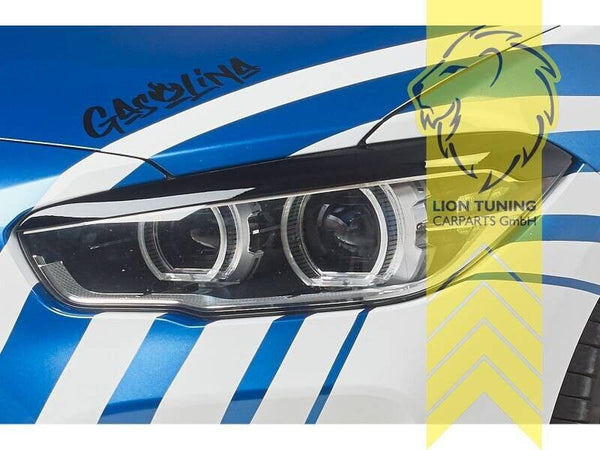 CSR headlight eyebrow covers for BMW 1 Series F20 F21 LCI 15-19 ABS Paintable