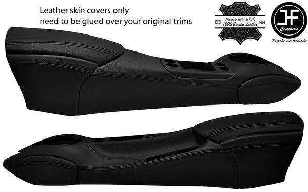 Porsche Boxster 986 96-04 Black & Stitch Full Centre Console Armrest Knee Pads