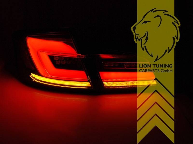 LT LED Lightbar DRL Rear Lights Tail BMW 5 Series F10 Sedan black dynamic LHD