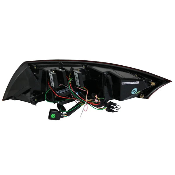 AS Pair Audi TT 8J 2006-2013 Red Smoke LED Dynamic Rear Lights Taillights LHD