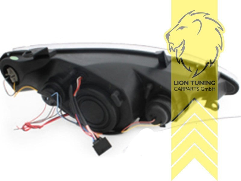 LT Pair LED DRL Halo Headlights Peugeot 307 307CC Cabrio SW Break 3A/C 3B 3H LHD