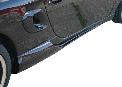 DS Porsche Boxster 986 EVO Side Skirts 1996-2004 grey fiberglass gel UNPAINTED