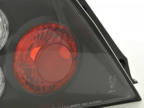 FK Pair Rear Lights Mitsubishi Mirage Lancer CAO 01-06 black LHD