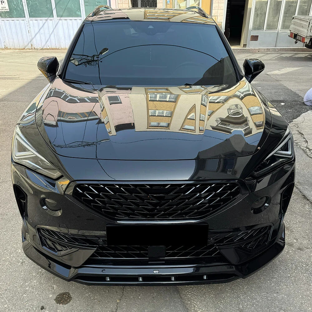 OW Front Bumper Splitter CUPRA Formentor 20-24 ABS Gloss Black