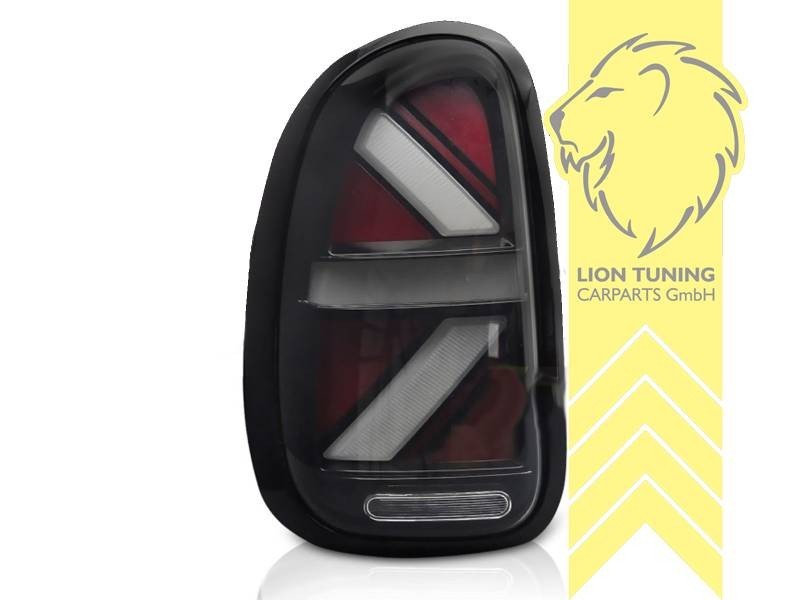LT LED DRL Lightbar Rear Tail Lights Mini Country Man R60 10-14 red black LHD