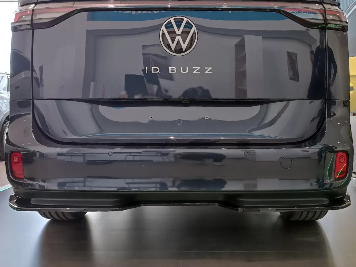Motordrome Rear Splitter Diffuser VW ID. Buzz 2022+ Gloss Black