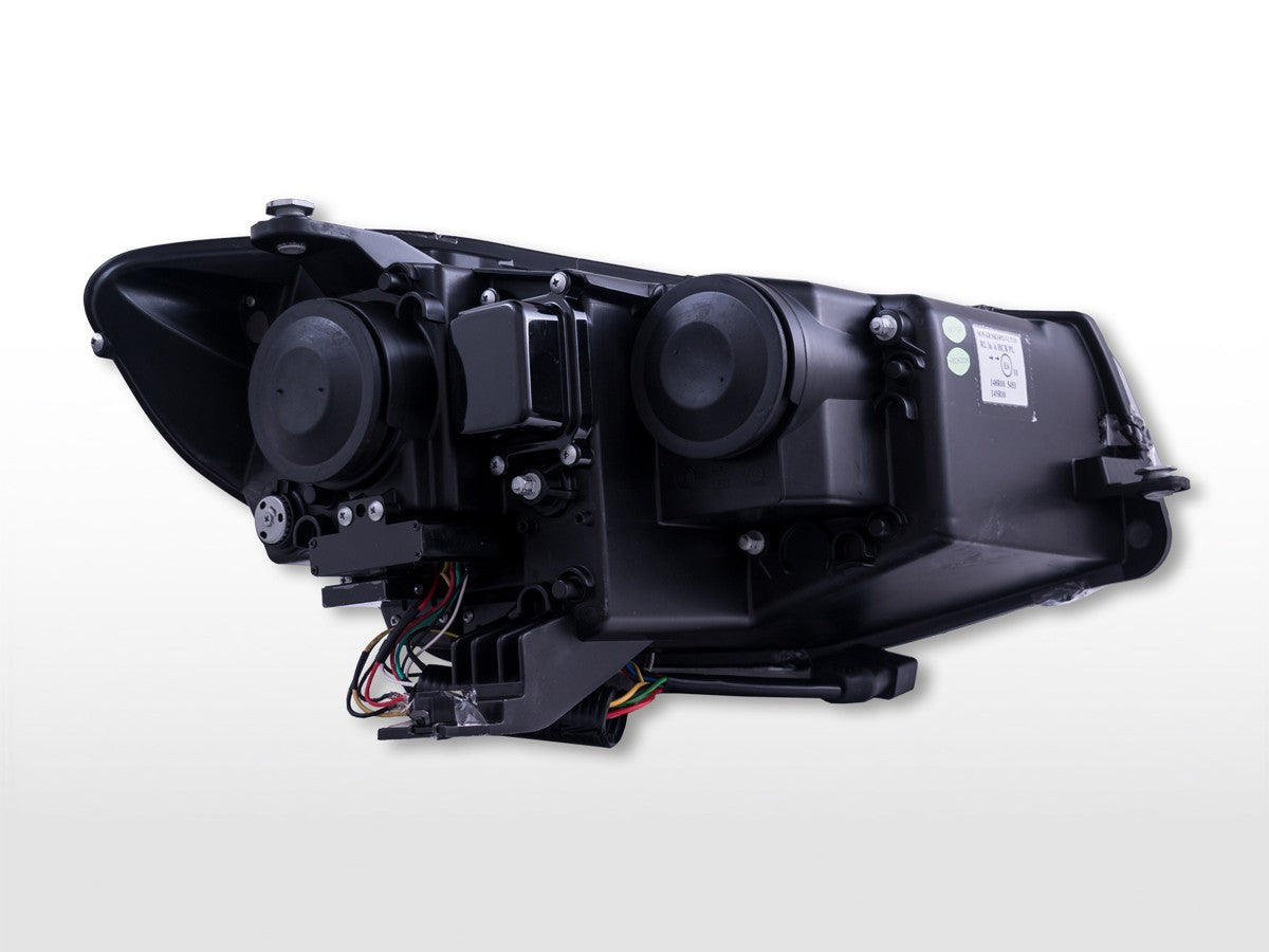 FK Pair LED DRL Dynamic Headlights VW Caddy 2020+ Chrome inc Servo E-Mark LHD