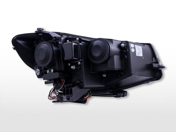 FK Pair LED DRL Dynamic Headlights VW Caddy 2020+ Chrome inc Servo E-Mark LHD