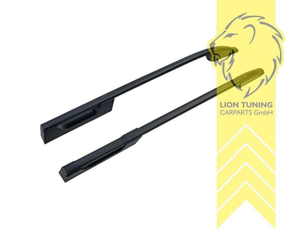 LT Aluminum roof rails side load bars for VW Amarok 1 black 2H 2010-20