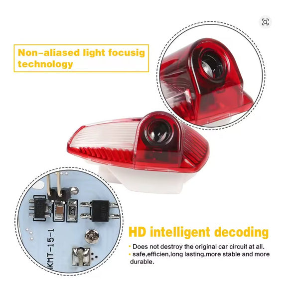 2x LED Projector Puddle Courtesy Door Lights Porsche 970 987 986 911 997 05-16