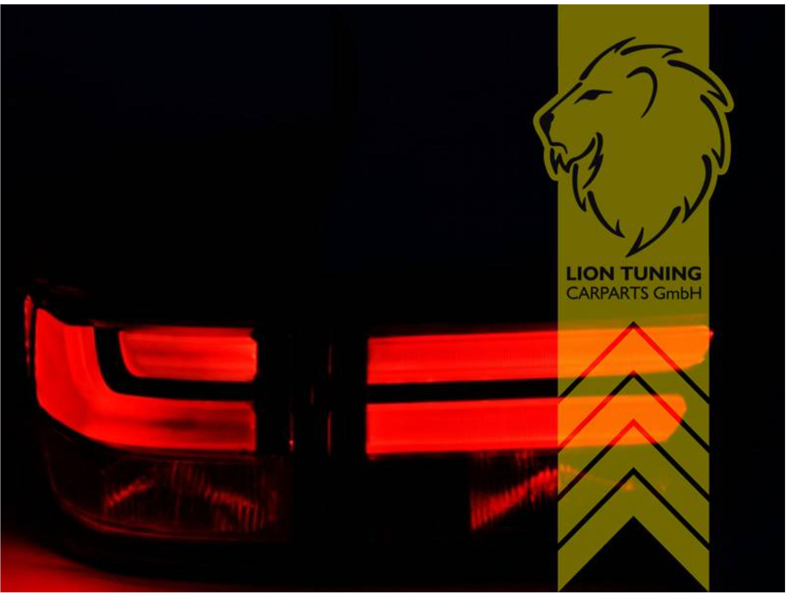 LT Pair LED Lightbar REAR LIGHTS Tail BMW BMW E70 X5 red LHD