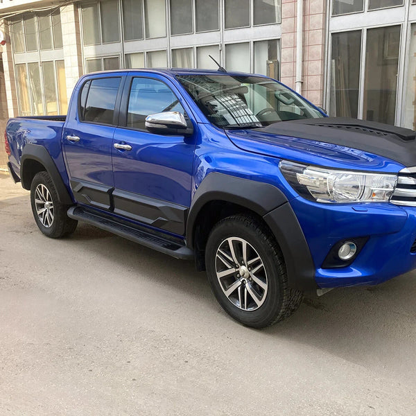 OW Fender Flares Wide Arch Kit TOYOTA Hilux 2015-2020 ABE TUV Black ABS