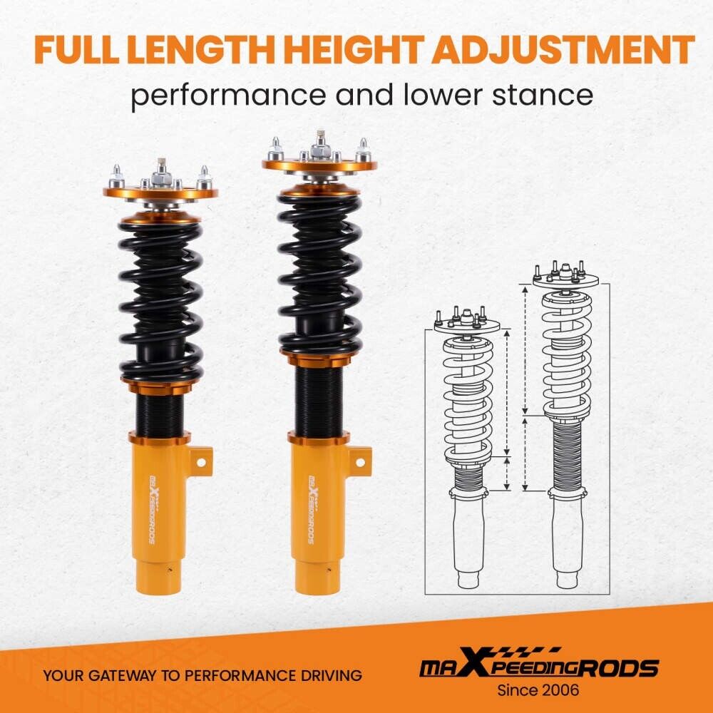 MXPR Performance Coilovers Lowering BMW 1 Series E82 E88 2008-2013 Coupe Cabrio