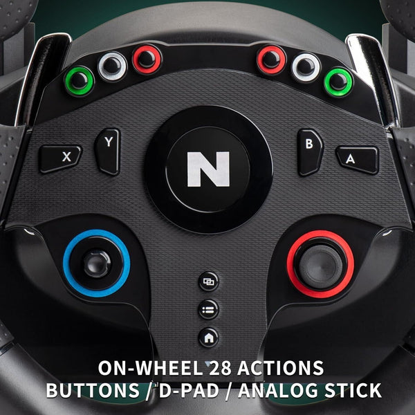 Nitho Drive Pro ONE Competition PC Game Racing Wheel + Separate Shifter + Pedals