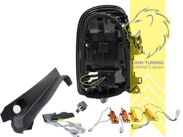 LT LED DRL Lightbar Rear Tail Lights BMW Mini Country Man F60 16+ red black LHD