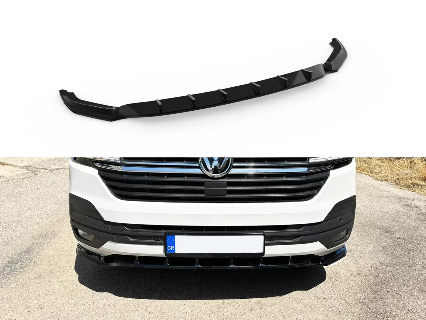 Motordrome Design Front Splitter Styling Body Kit V.2 Volkswagen T6.1 Std Bumper