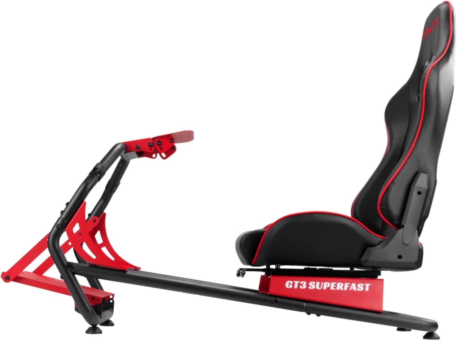 OPLITE GT3 Game Sim Racing Frame Rig & Seat for Screen Wheel Pedals Xbox PS PC