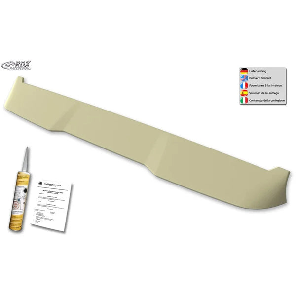 RDX Rear Boot Spoiler Wing VAN Jumper Ducato Boxer Movano Proace ProMaster PU