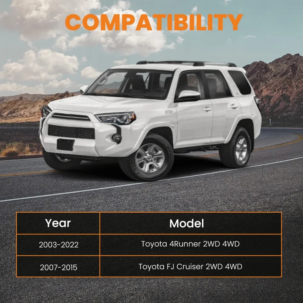 MXPR 3 Front 2 Rear Lift Kit w Differential Drop Spacers Toyota 4Runner 03-22