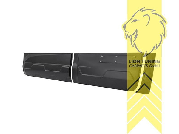 LT Off-road door sill impact protection Ford Ranger T6 T7 T8 2G 2N 2P 11-22