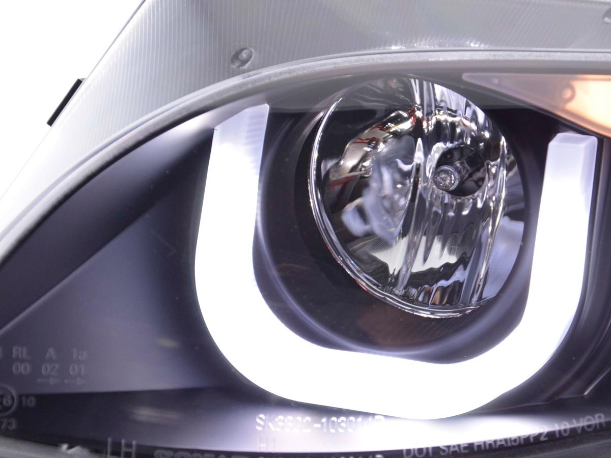 FK Pair LED DRL Lightbar Headlights BMW 3-series E46 Limo / Touring 02-05 RHD