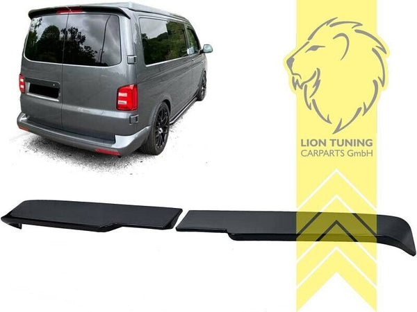 LT Rear Roof Wing Tailgate Boot Spoiler VW T6 Bus Transporter 15-19 ABS Gloss Bl