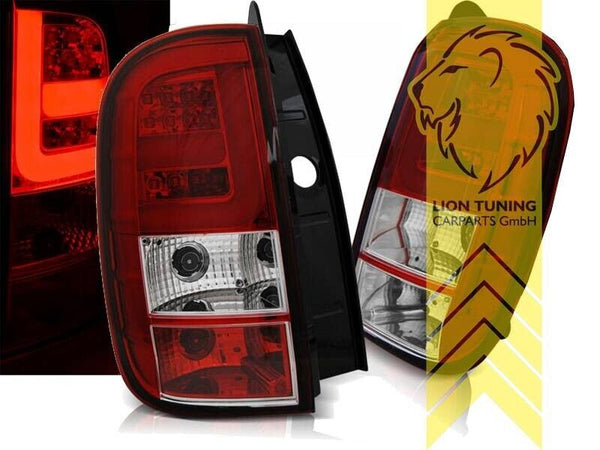 LT Pair LED DRL Rear lights Light Bar Dacia Duster HS 1 MK1 10-18 red LHD