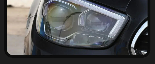 TYPY Pair Mercedes E-Class W213 16-23 LED DRL Lightbar Headlights LHD