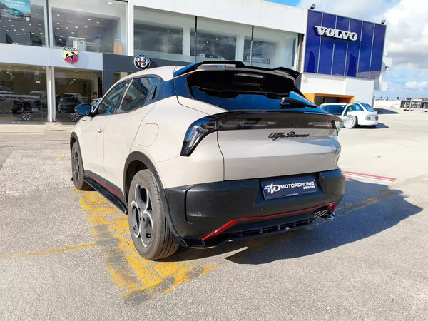 Motordrome Roof Spoiler Rear Wing Alfa Romeo Junior 24+ FRP Unpainted Finish