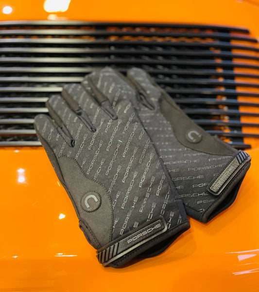 Genuine Porsche logo design work gloves workshop assembly gloves black 8 9 10