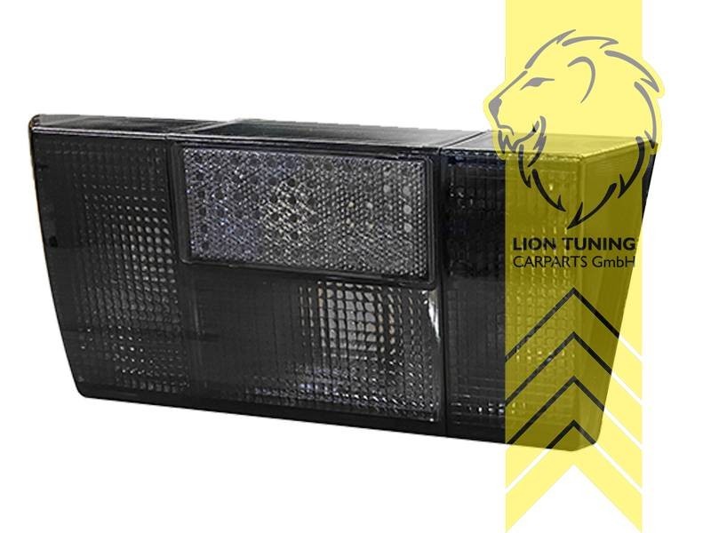 LT Pair Halogen Rear Lights Tail Lamps VW Golf 1 Cabrio 155 17 Blk OEM Style 74+