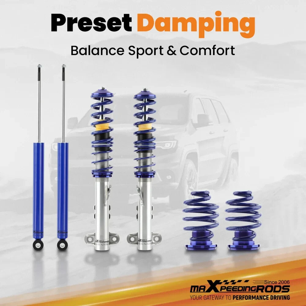 MXPR Adjustable Lowering Coilovers BMW E36 Saloon 90-98 1997 316i 328i 325td
