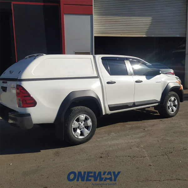OW Body Cladding Styling Side Door Armour Panels TOYOTA Hilux 8 15+ 4 Pcs ABS