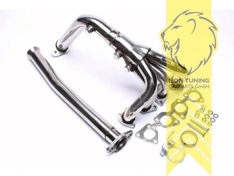 LT Stainless steel manifold Peugeot 206 206CC Cabrio SW Break 1.4 1.6 16V 98-07