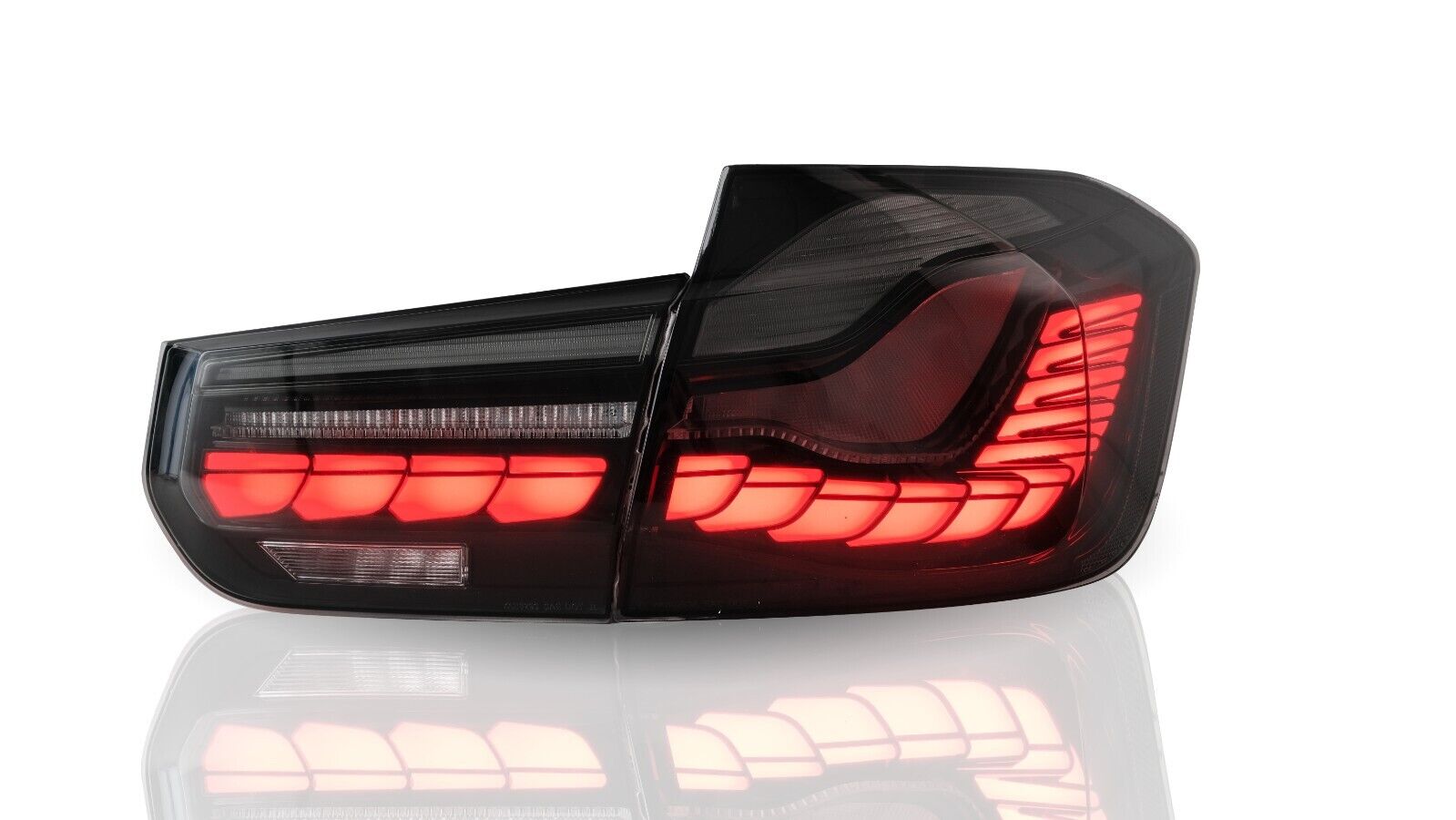 JOM LED Lightbar DRL Rear Lights Tail BMW F30 Sedan 11-19 OLED Seq Dynamic LHD