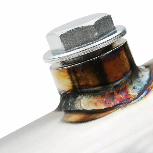 Porsche Boxster 986 2.5 2.7 3.2 S T304 Stainless Sports Exhaust Rear Decat Cat Derestricted Downpipes for Track Street Road catalytic converter bypass pipe