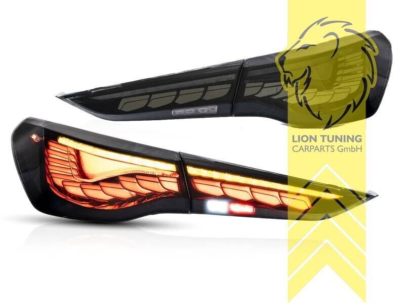 LT LED Rear Lights Tail BMW 4 Series G22 Coupe G23 Cabrio G26 Gran Coupe black