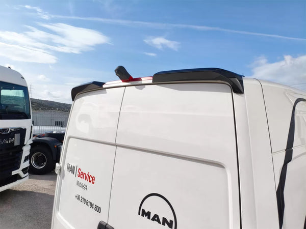 Motordrome Rear Wing Roof Spoiler VW Crafter Mk2 MAN TGE High Roof H2 17+ Barn D