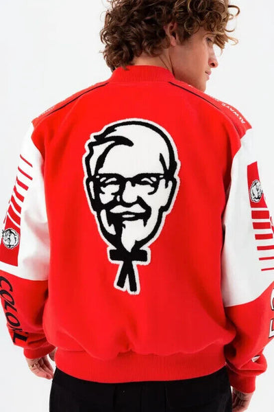 Stunning Hype X KFC Legacy Bomber Jacket Merch Limited Edition Size XL BNWT