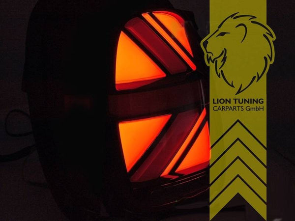 LT LED DRL Lightbar Rear Tail Lights Mini Country Man R60 10-14 red black LHD