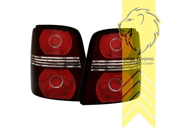 LT Pair Rear Lights Halogen Tail Lamps VW Touran 1 1T facelift Afterburner 03-06