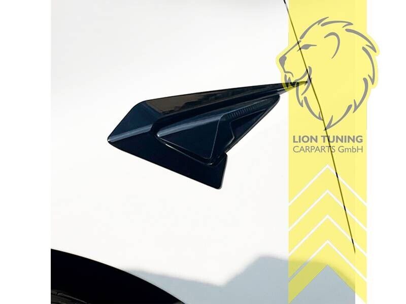 LT ABS Fender air intake covers trims Tesla Model 3 glossy black ABS 5YJ3 18-23